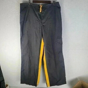 Vintage 90s Y2K Baggy Nike Pants Mens Sz Lg Windbreaker Fleece Lined Track Pants